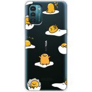 Прозрачный чехол BoxFace Nokia G21 Gudetama