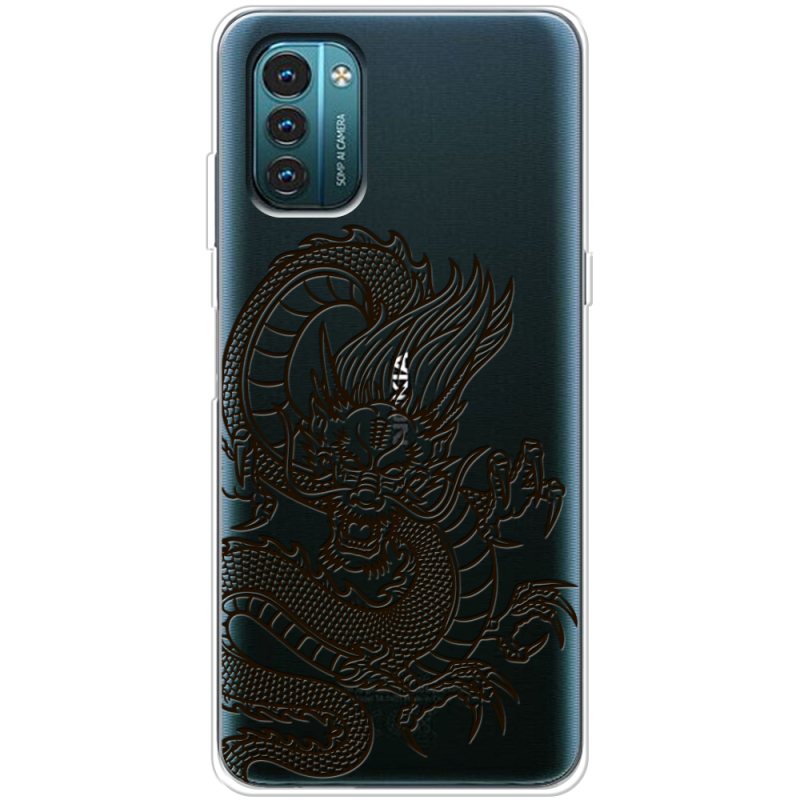 Прозрачный чехол BoxFace Nokia G21 Chinese Dragon