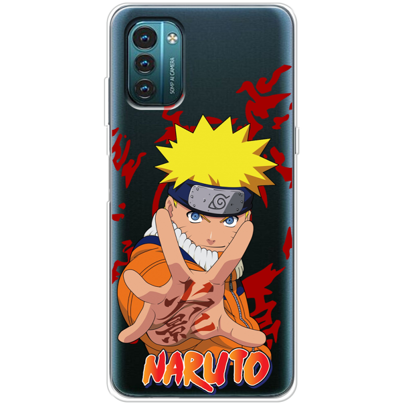 Прозрачный чехол BoxFace Nokia G21 Naruto