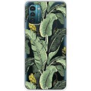 Прозрачный чехол BoxFace Nokia G21 Banana Leaves