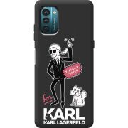 Черный чехол BoxFace Nokia G21 For Karl