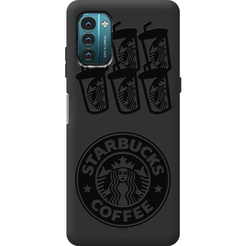 Черный чехол BoxFace Nokia G21 Black Coffee