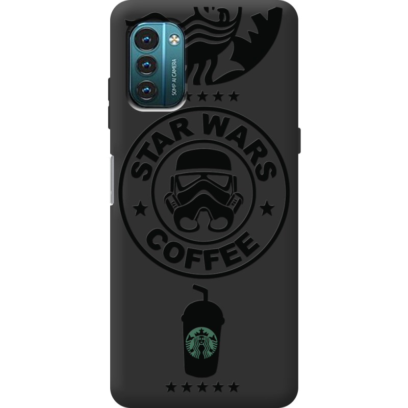 Черный чехол BoxFace Nokia G21 Dark Coffee