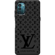 Черный чехол BoxFace Nokia G21 LV Style