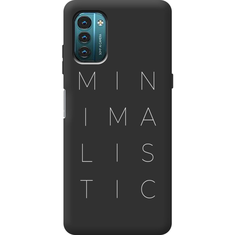 Черный чехол BoxFace Nokia G21 Minimalistic