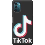 Черный чехол BoxFace Nokia G21 Tik Tok