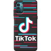 Черный чехол BoxFace Nokia G21 Tik Tok