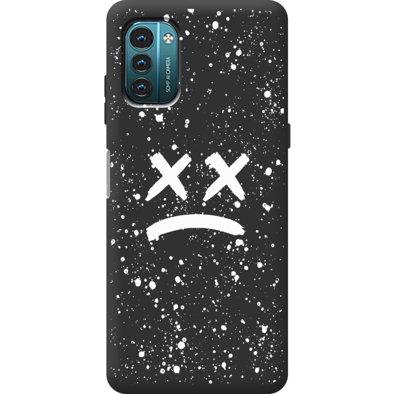 Черный чехол BoxFace Nokia G21 Sad Way