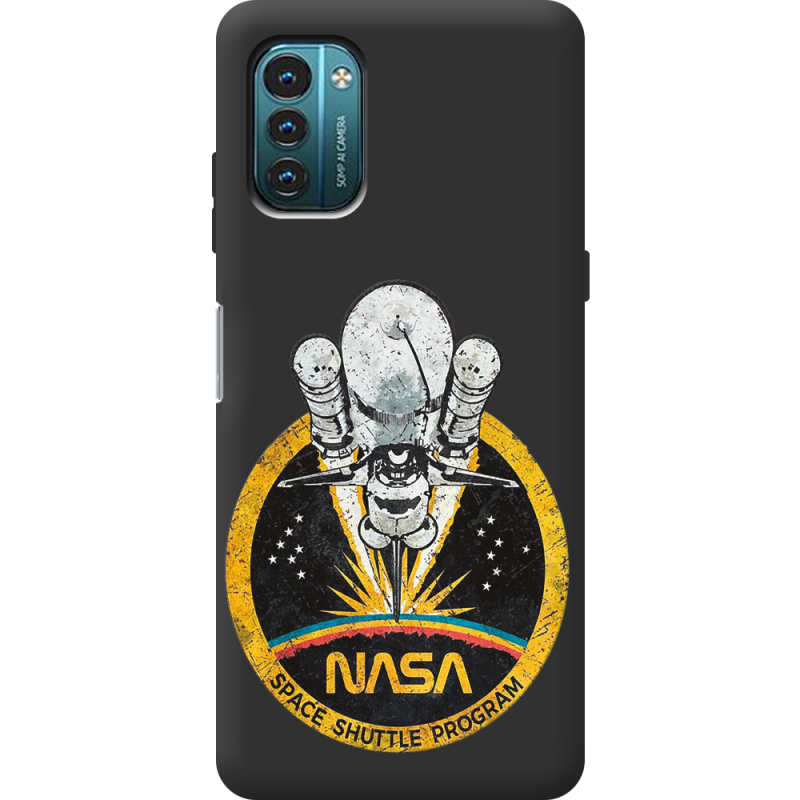 Черный чехол BoxFace Nokia G21 NASA Spaceship