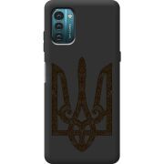 Черный чехол BoxFace Nokia G21 Ukrainian Trident