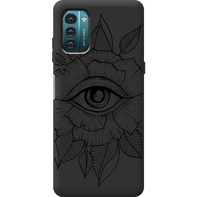 Черный чехол BoxFace Nokia G21 Eye