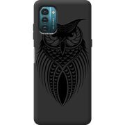 Черный чехол BoxFace Nokia G21 Owl