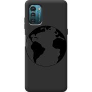 Черный чехол BoxFace Nokia G21 Earth