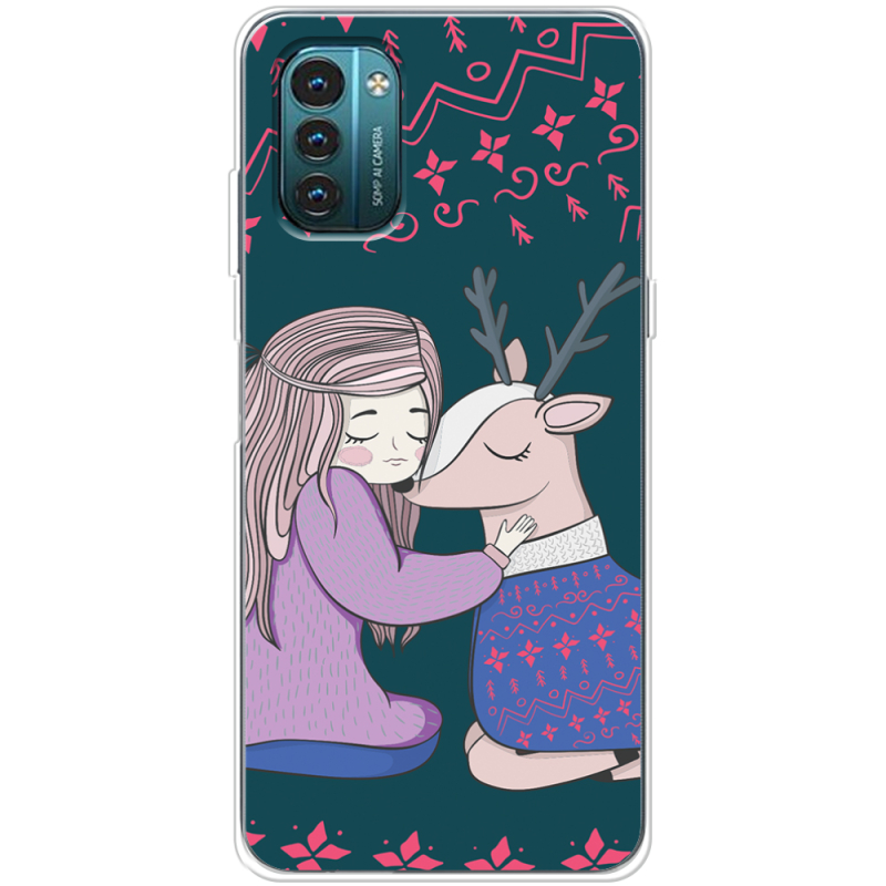 Чехол BoxFace Nokia G11 Girl and deer