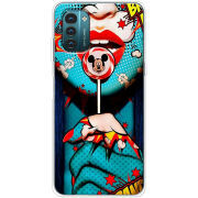 Чехол BoxFace Nokia G11 Girl Pop Art