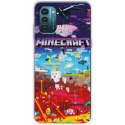 Чехол BoxFace Nokia G11 Minecraft World Beyond