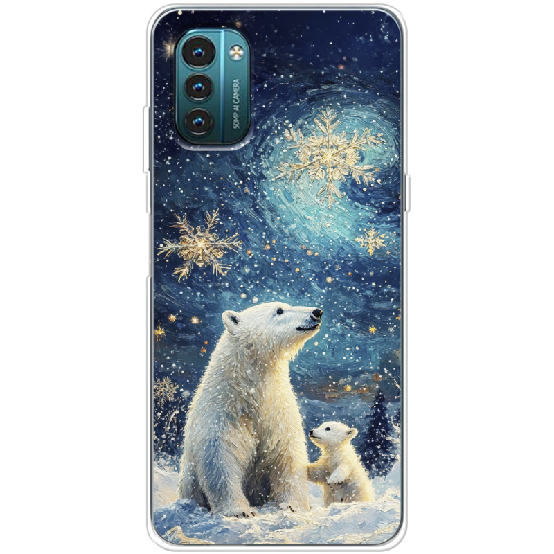 Чехол BoxFace Nokia G11 Північні ведмеді