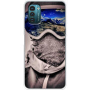 Чехол BoxFace Nokia G11 snowboarder