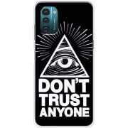 Чехол BoxFace Nokia G11 Dont Trust Anyone