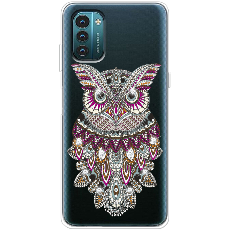 Чехол со стразами Nokia G11 Owl