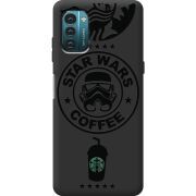 Черный чехол BoxFace Nokia G11 Dark Coffee