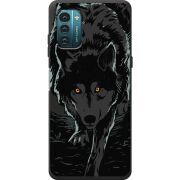 Черный чехол BoxFace Nokia G11 Wolf