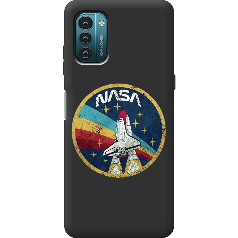 Черный чехол BoxFace Nokia G11 NASA