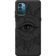 Черный чехол BoxFace Nokia G11 Eye