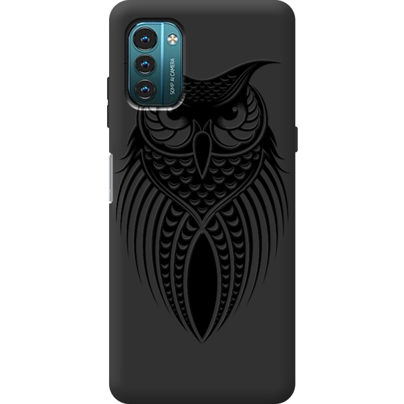 Черный чехол BoxFace Nokia G11 Owl