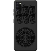 Черный чехол BoxFace Samsung Galaxy A41 (A415) Black Coffee