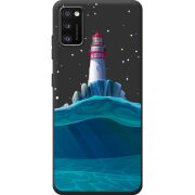 Черный чехол BoxFace Samsung Galaxy A41 (A415) Lighthouse
