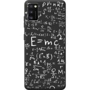 Черный чехол BoxFace Samsung Galaxy A41 (A415) E=mc2