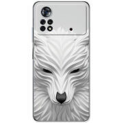 Чехол BoxFace Poco X4 Pro 5G White Wolf