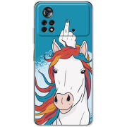 Чехол BoxFace Poco X4 Pro 5G Fuck Unicorn