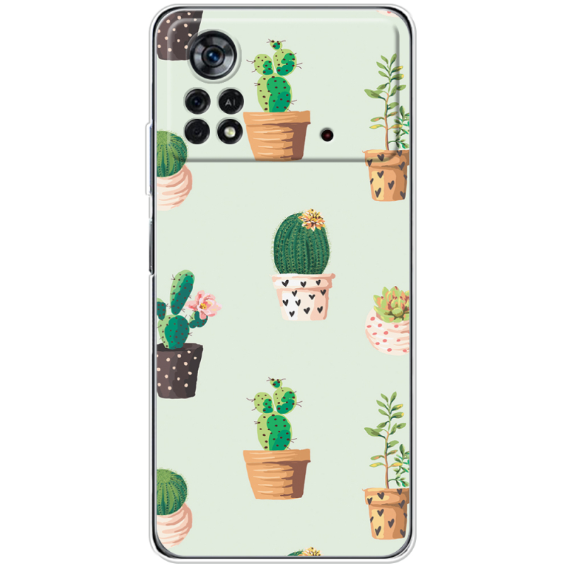 Чехол BoxFace Poco X4 Pro 5G L-green Cacti