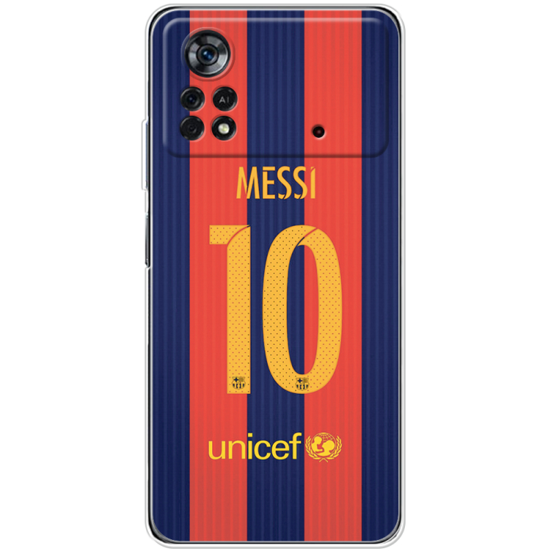 Чехол BoxFace Poco X4 Pro 5G Messi 10