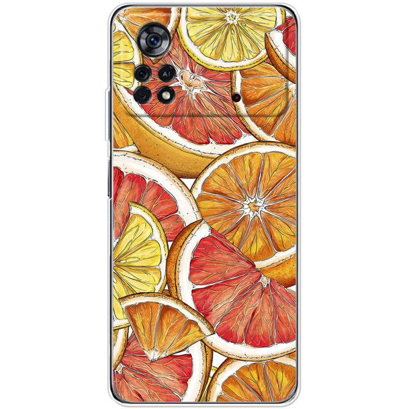 Чехол BoxFace Poco X4 Pro 5G Citrus Pattern