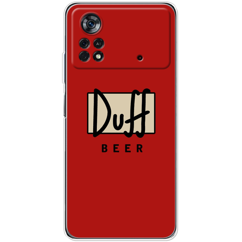 Чехол BoxFace Poco X4 Pro 5G Duff beer