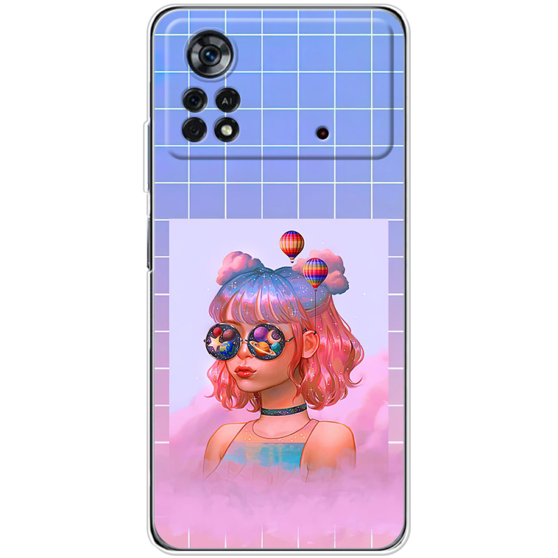 Чехол BoxFace Poco X4 Pro 5G Girl in the Clouds