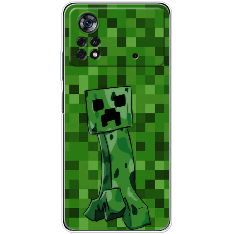 Чехол BoxFace Poco X4 Pro 5G Minecraft Creeper