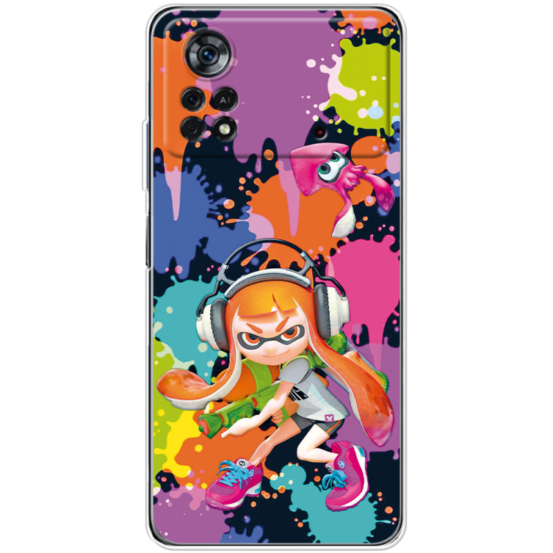 Чехол BoxFace Poco X4 Pro 5G Splatoon Inklings