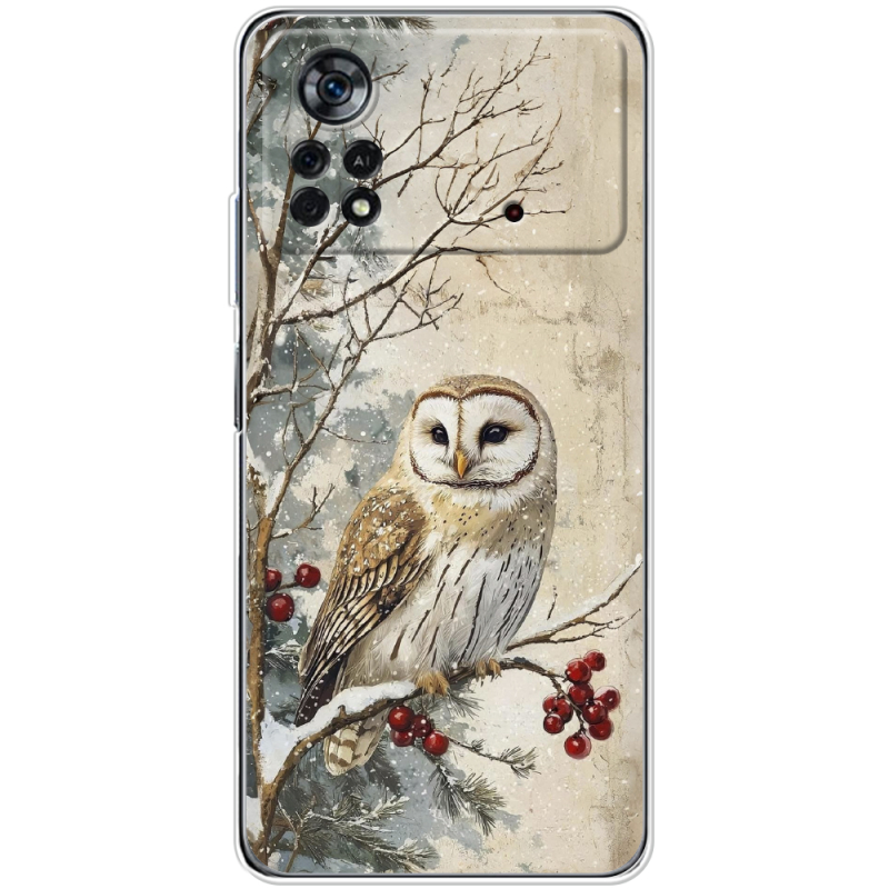 Чехол BoxFace Poco X4 Pro 5G Christmas Owl