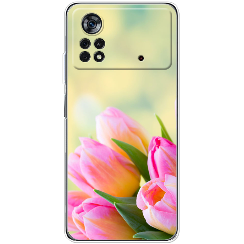 Чехол BoxFace Poco X4 Pro 5G Bouquet of Tulips