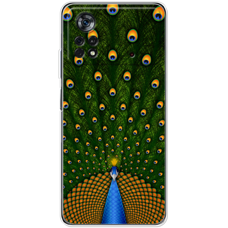 Чехол BoxFace Poco X4 Pro 5G Peacocks Tail