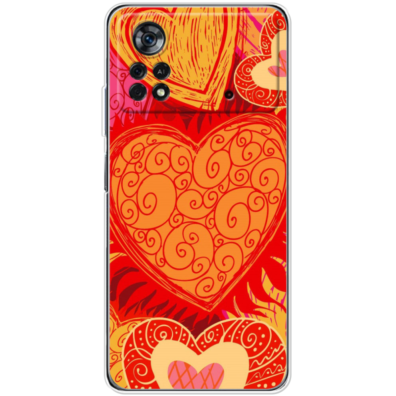 Чехол BoxFace Poco X4 Pro 5G Warm Hearts