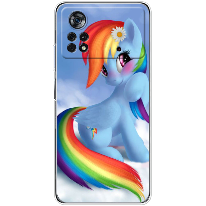 Чехол BoxFace Poco X4 Pro 5G My Little Pony Rainbow Dash