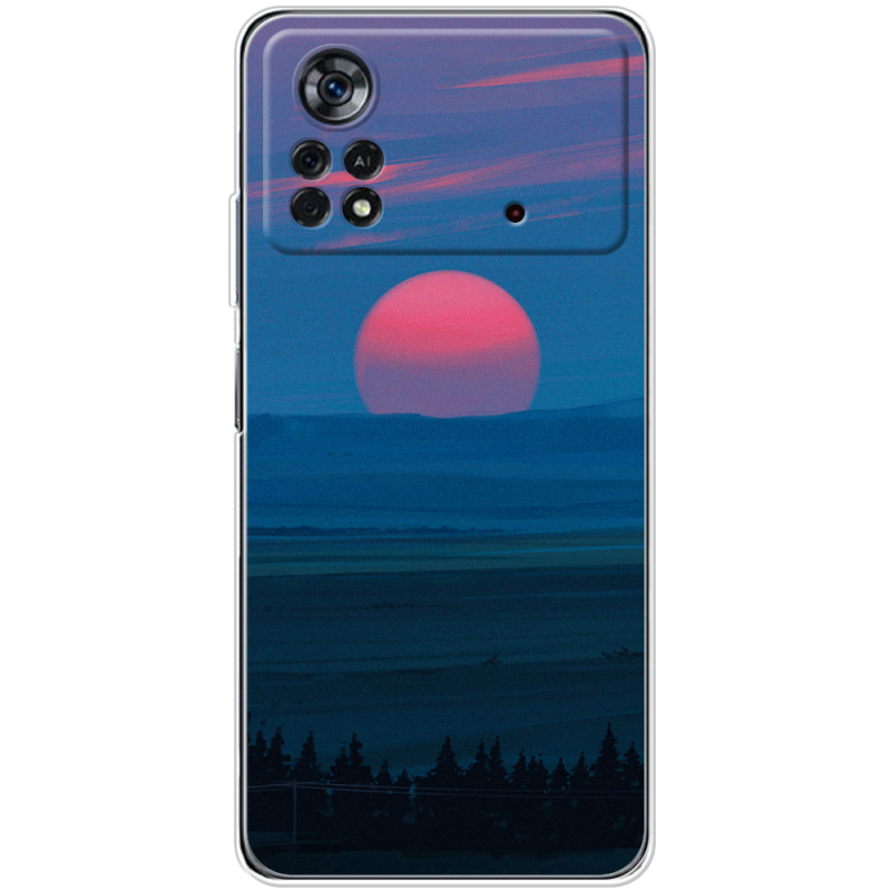 Чехол BoxFace Poco X4 Pro 5G Cold Red Light