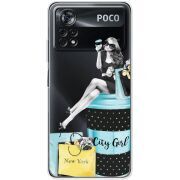 Прозрачный чехол BoxFace Xiaomi Poco X4 Pro 5G City Girl