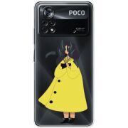 Прозрачный чехол BoxFace Xiaomi Poco X4 Pro 5G Just a Girl