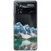 Прозрачный чехол BoxFace Xiaomi Poco X4 Pro 5G Blue Mountain